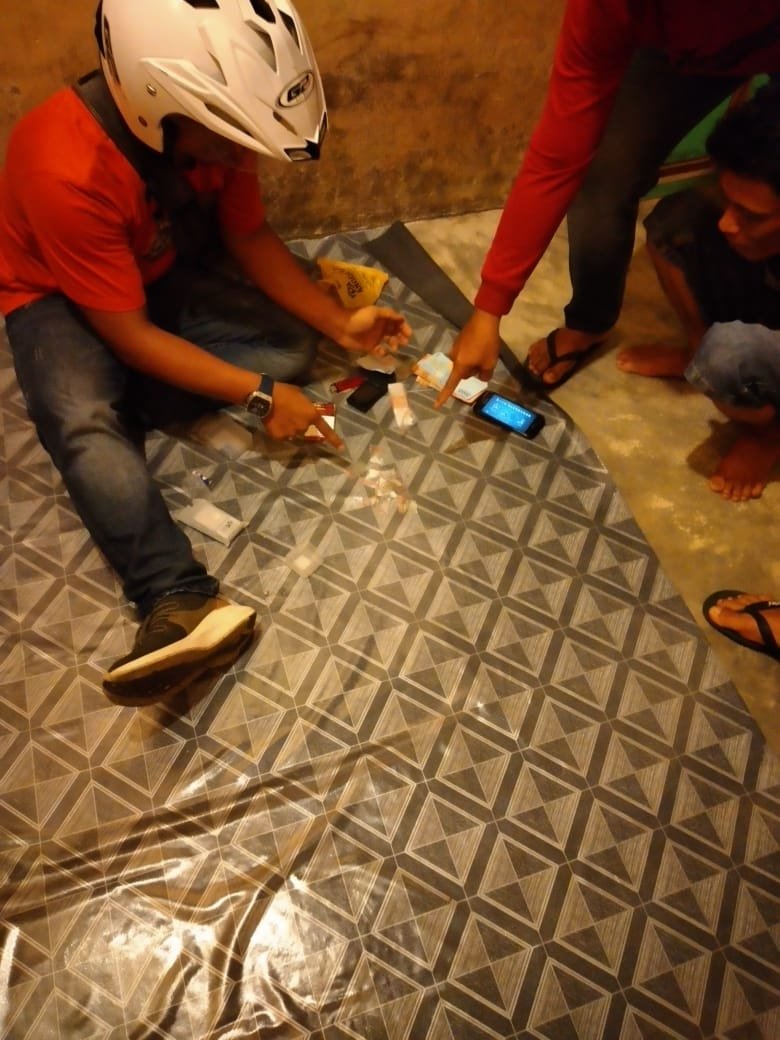 Sat Res Narkoba Polres Tanjung Balai Ciduk Nazar Pemiliik Narkotikan Jenis Shabu 4,45 gram