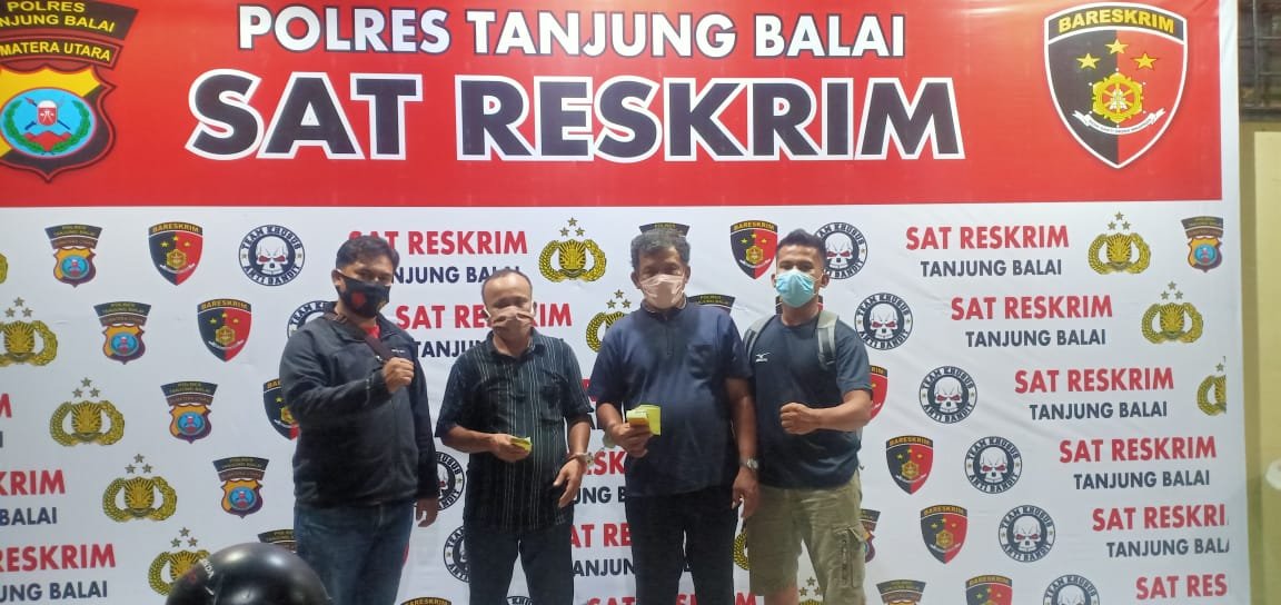 Lagi, Tekab Sat Reskrim Polres Tanjung Balai Amankan 2 Orang Jurtul Judi Togel di Kedai Siregar