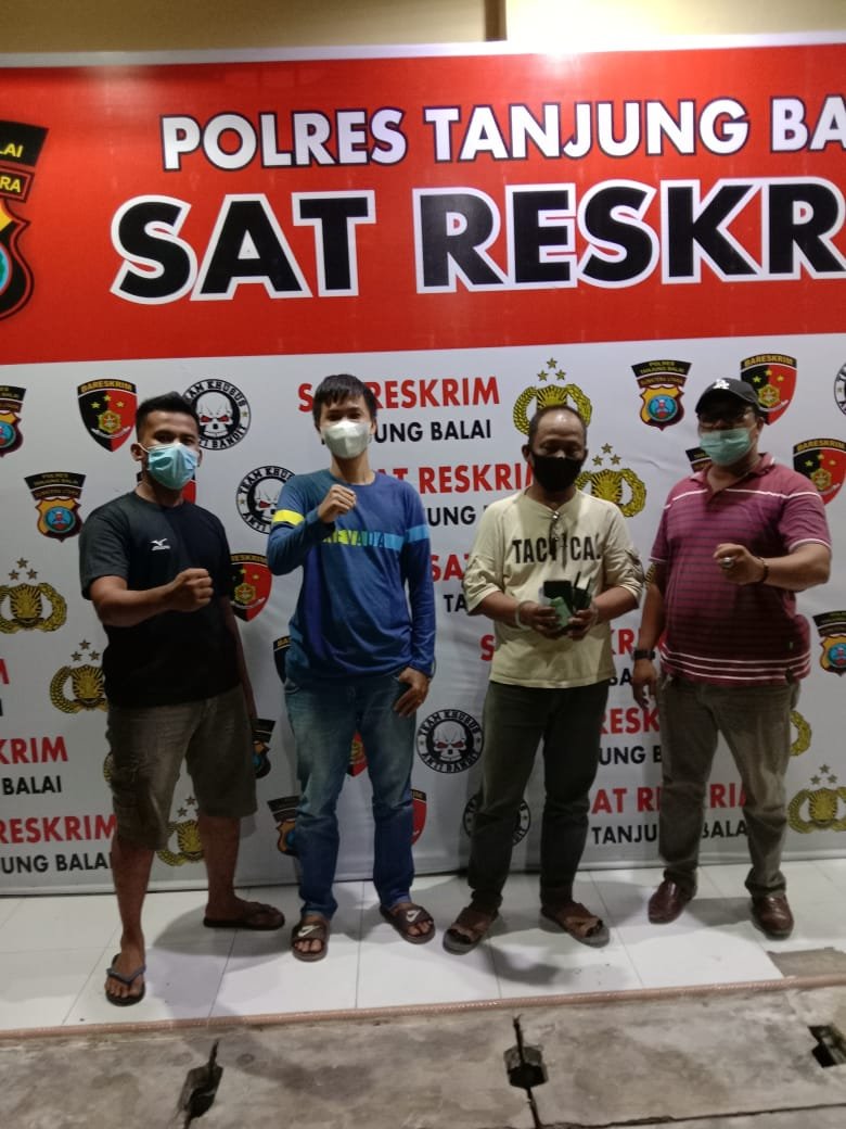 Tekab Sat Reskrim Polres Tanjung Balai Amankan Jurtul Togel dan Seorang Saksi