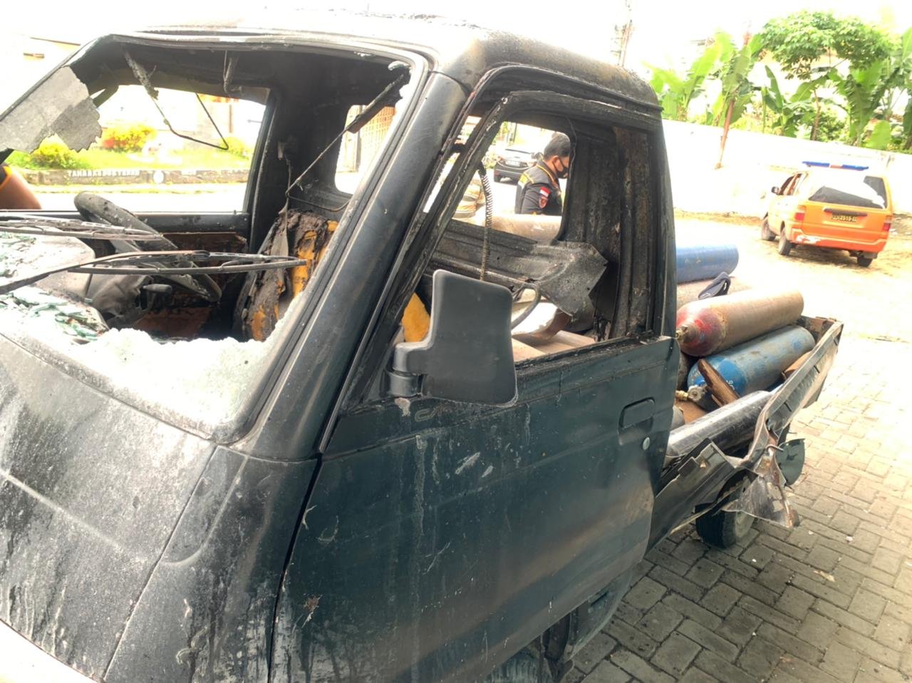 Tabung Oksigen Meledak di Pertokoan Pangkalan Mansur, 1 Orang Pria Meninggal Dunia