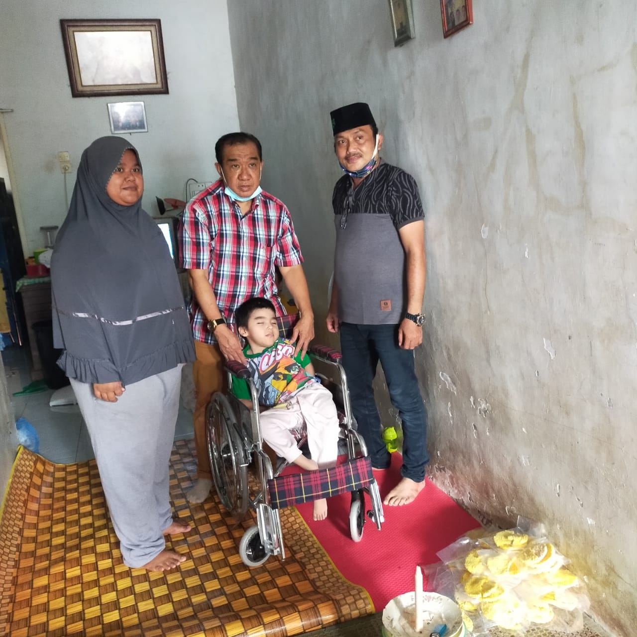 Bakopam Sumut - PITI Sumut Kerjasama Bantu Warga Kursi Roda, Ibnu Hajar : Terima Kasih PITI Sumut
