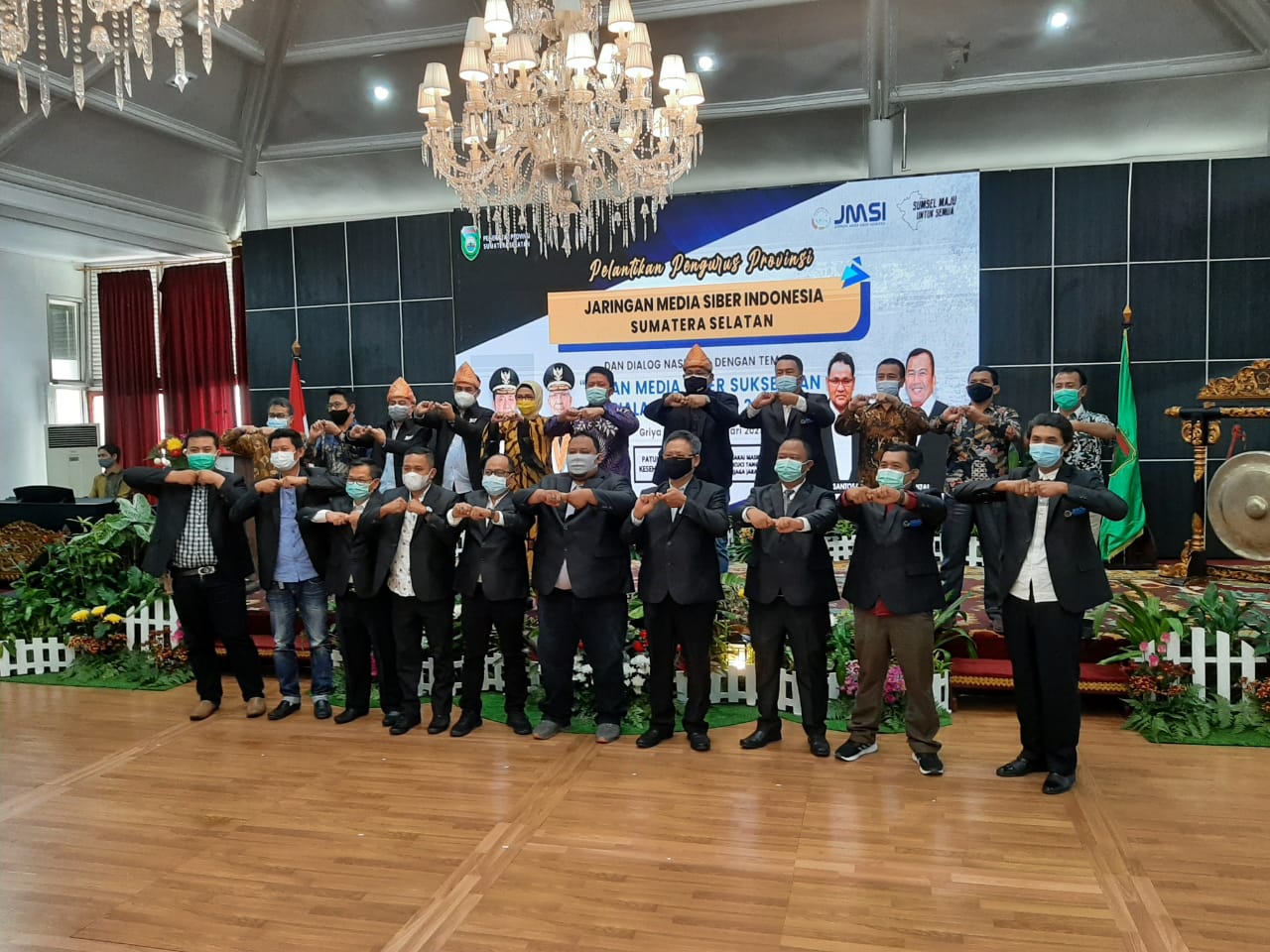 JMSI Sumsel Dikukuhkan Teguh Santosa, Agus Harizal Sebagai Ketua