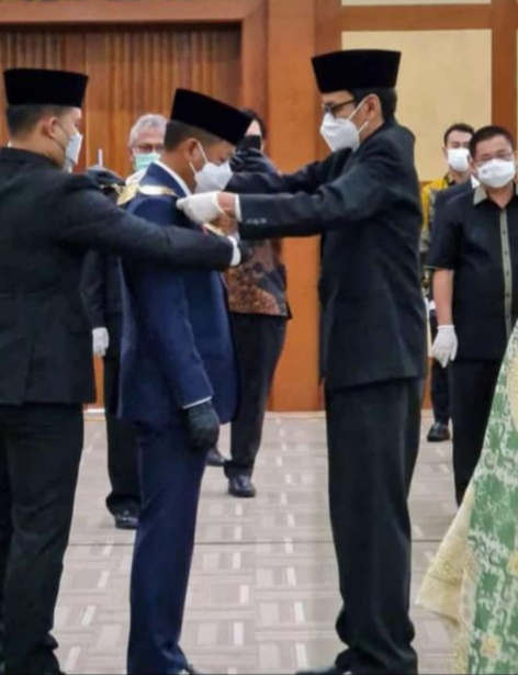 Ketua MWA Resmi Lantik Muryanto Amin Sebagai Rektor USU