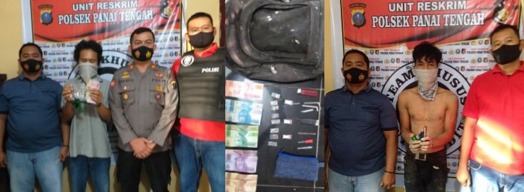 Operasi Antik Toba 2 Pengedar Sabu Digondol Polsek Panai Tengah.