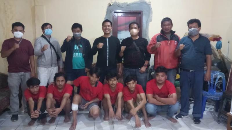 Polsek Delitua Ungkap Kasus Curanmor Dilakukan Kawanan Genk Motor, 2 dari 6 Pelaku Ditembak Tim Reskrim