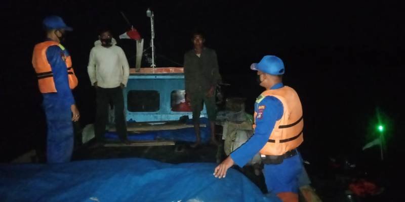 Sat Polair Polres Tanjung Balai Patroli Perairan, Tim Regu II Sosialisasi AKB pada Masyarakat Nelayan