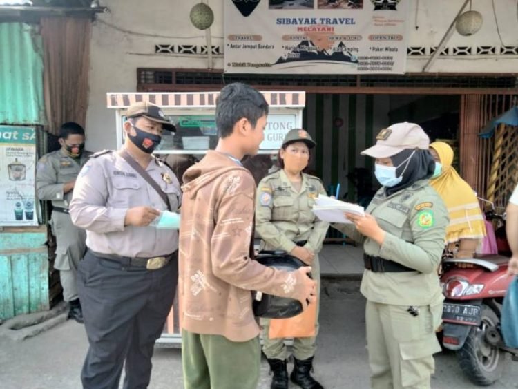 Polsek Medan Timur Ops Yustisi Tindak 18 Warga Langgar Protkes