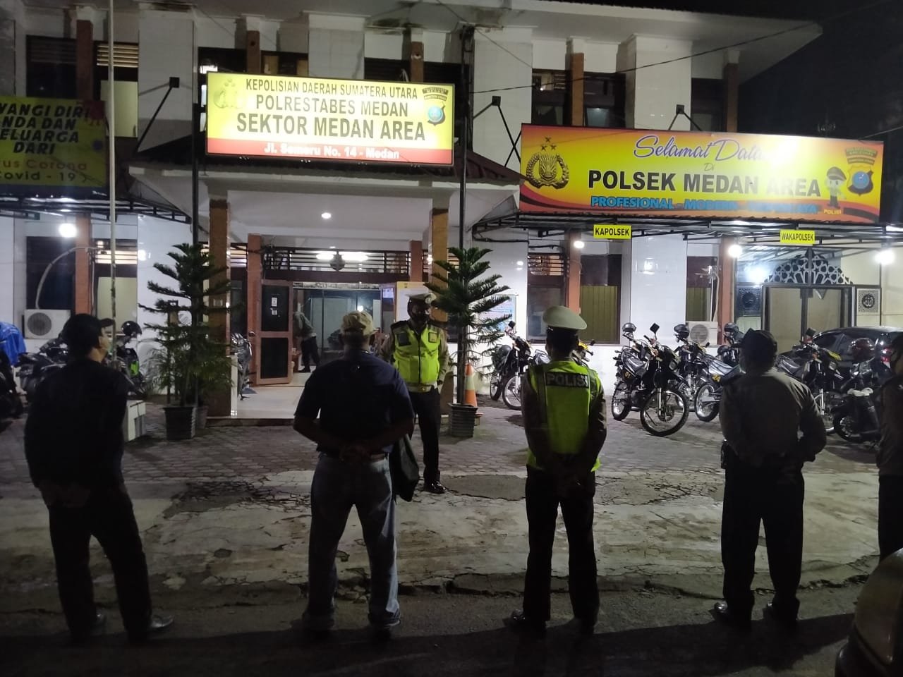 Minimalisir Aksi 3C, Polsek Medan Area Gelar Patroli