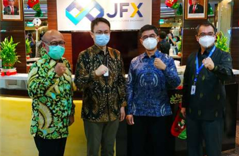 Pembukaan Perdagangan Hari Pertama Tahun 2021 Bursa Berjangka Jakarta