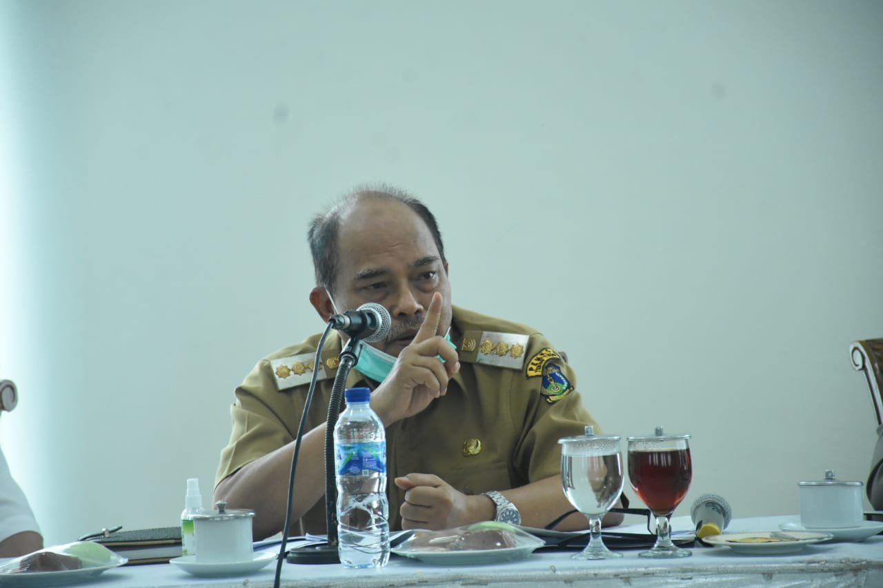 Wali Kota Pimpin Rapat Konsolidasi Pencegahan Penyebaran Covid-19