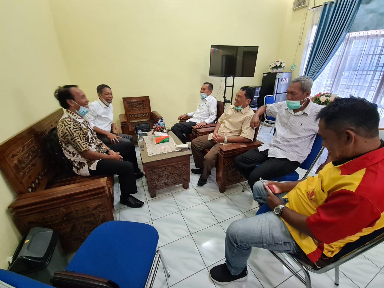 PWI Audensi ke Diskominfo Langkat, Sebagai Langkah Lanjutan Jalankan Program