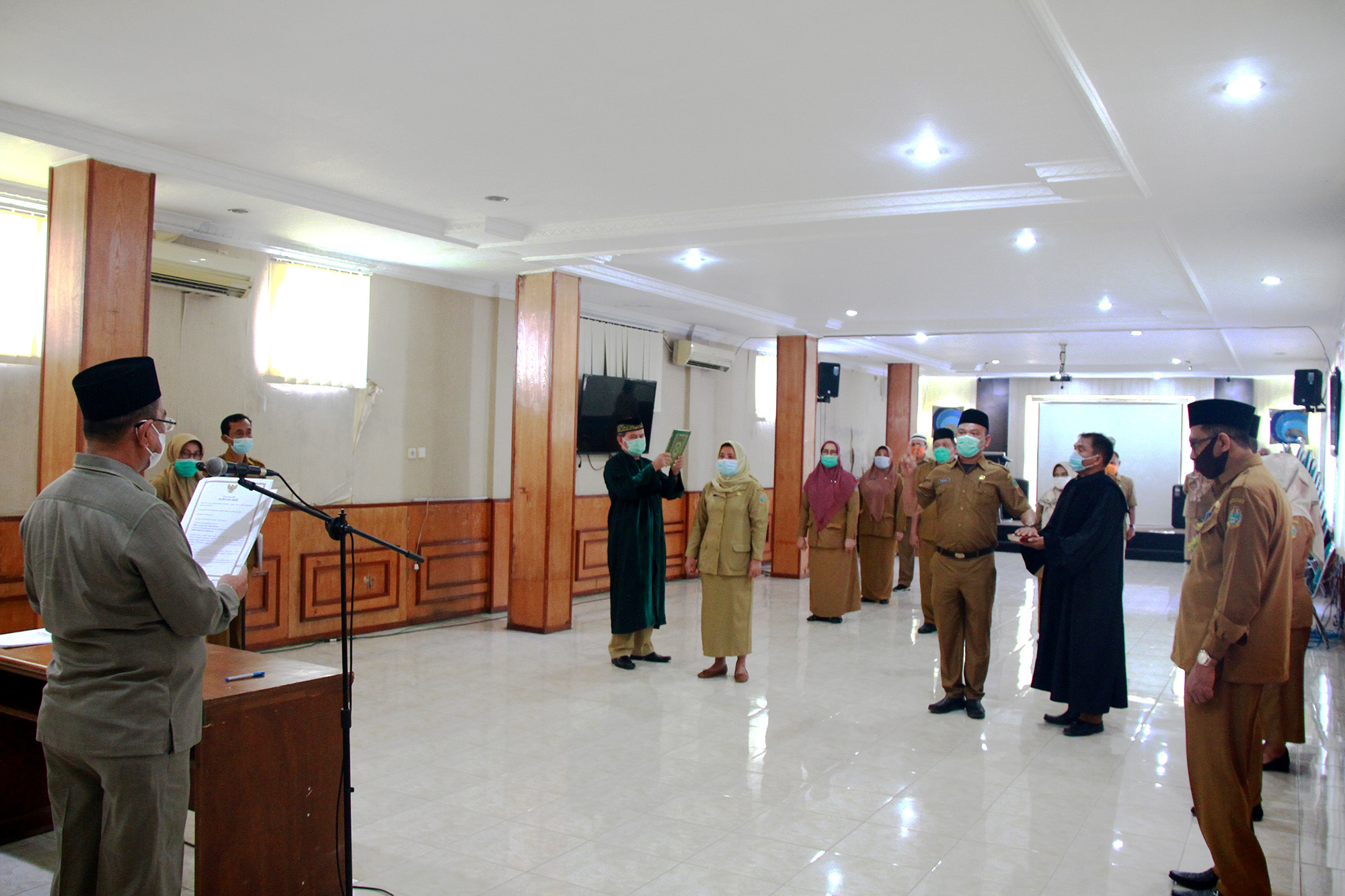 Kadis Kominfo Sumut Lantik Pejabat Eselon IV, Ini Kata Irman Oemar