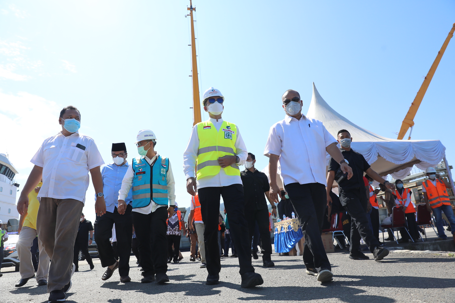 Wagub Musa Rajekshah Lepas  Ekspor Perdana melalui Pelabuhan Sibolga, Ini Nilainya