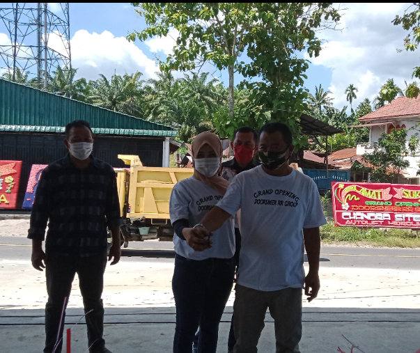 Peresmian Doorsmeer RR Group Jalinsum Medan - Aceh, Di Rangkai Santunan 60 Anak YatimÂ 