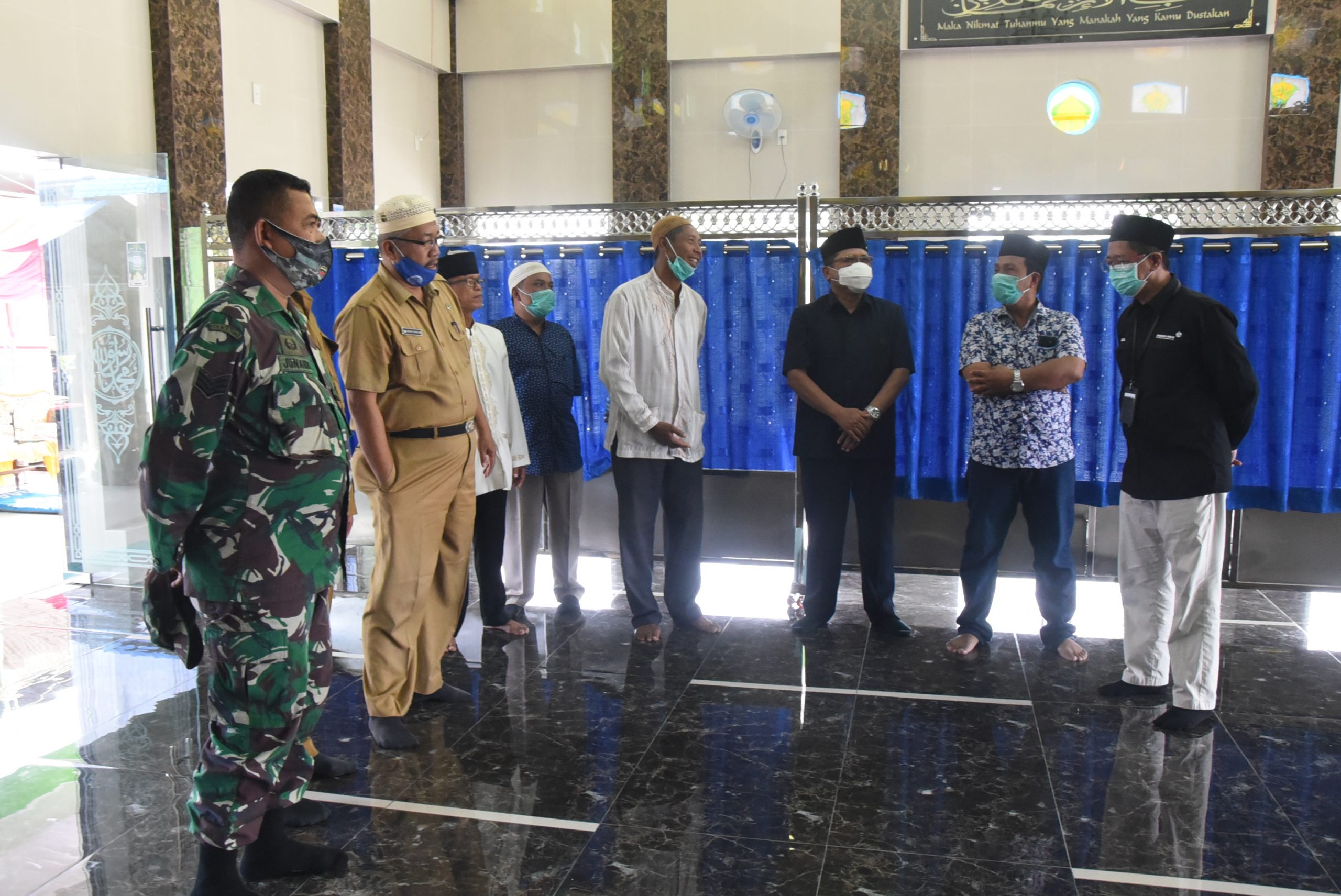 Camat Beringin Resmikan Masjid Al -Falah Desa Sidodadi Ramunia
