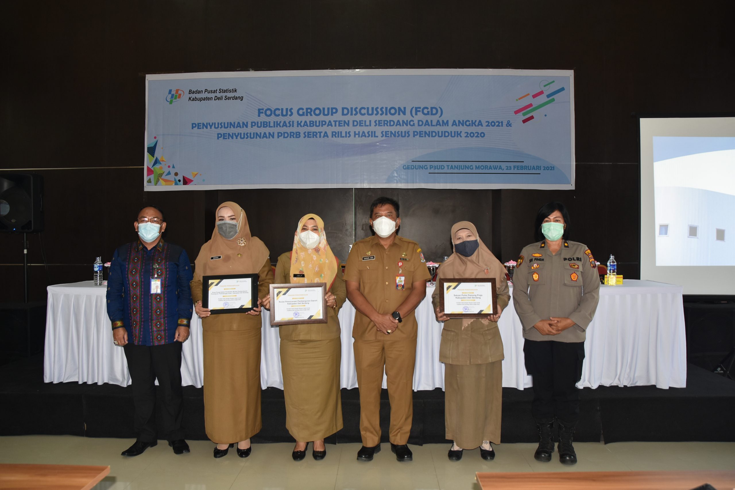 Pemkab Deli Serdang Gelar Focus Group Discussion (FGD) Dalam Angka 2021