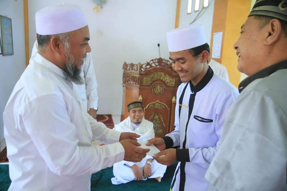 Kegiatan Jumling Bupati Labuhanbatu di Masjid Uswatun Hasanah RantauprapatÂ 