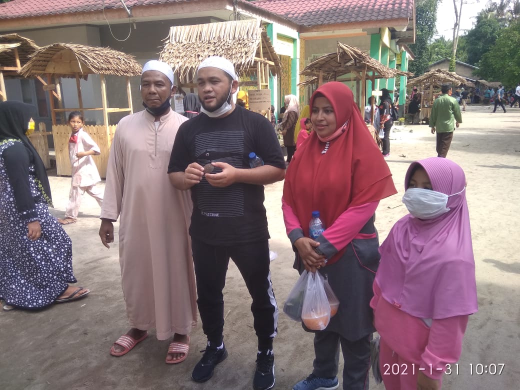 Anggota DPD RI Dedi Iskandar Batubara Apresiasi pekan sarapan Pasar kamu.