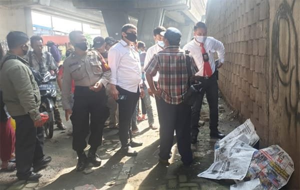 Joni Hutagalung Meregang Nyawa Dibawah Jembatan Flyover Amplas, Diduga Menderita Penyakit TBC