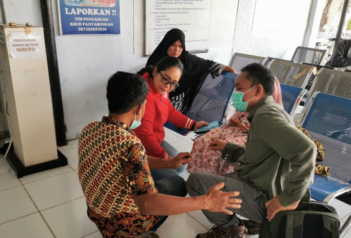 Manajemen PT SMGP Fasilitasi Korban dan Warga Setempat Berobat Jalan ke RSUD Panyabungan