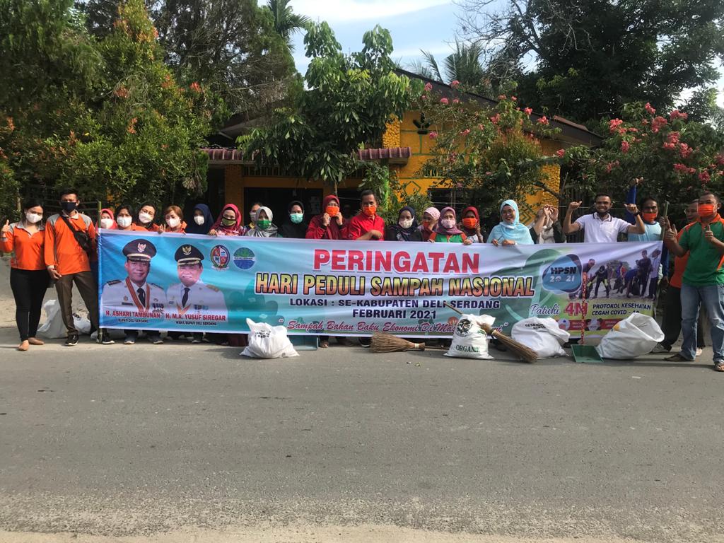 Desa Kelambir peringati Hari Peduli Sampah Nasional