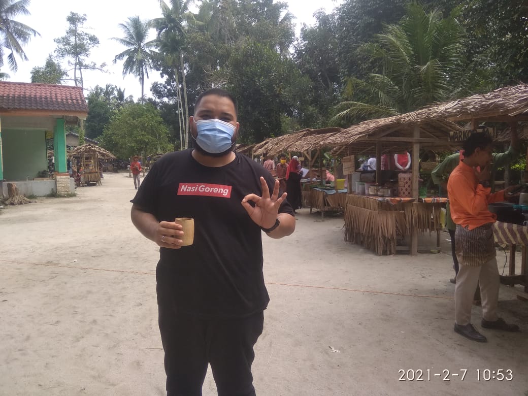 Anggota DPRD Provinsi Sumut ,Dimas Triaji S.I.Kom Apresiasi Pekan Sarapan Pasar kamu