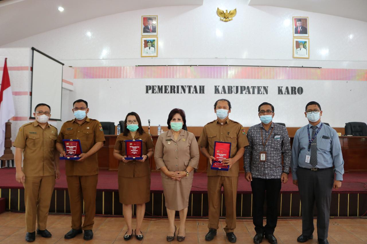 Pemkab Karo Gelar Rapat Evaluasi APBD 2020 dan Persiapan Pelaksanaan APBD 2021
