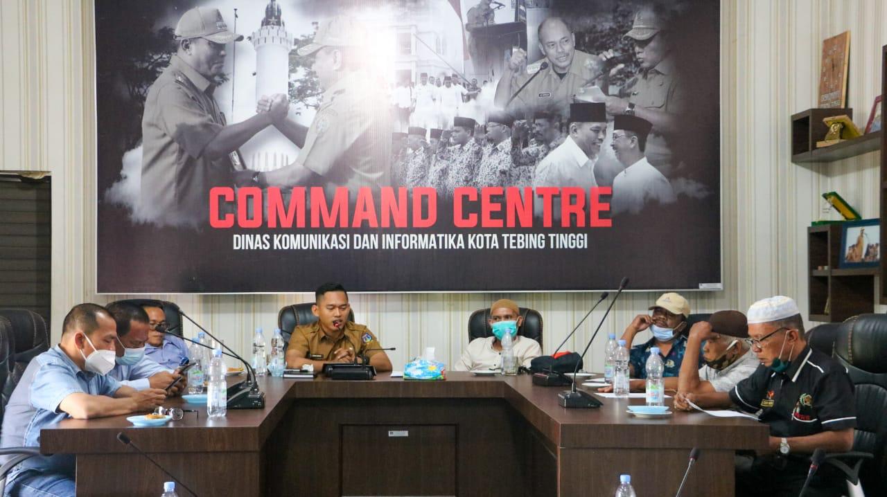 PWI Bersama Kominfo Tebing Tinggi Peringati HPN Tahun 2021 Virtual Dengan Presiden Joko Widodo