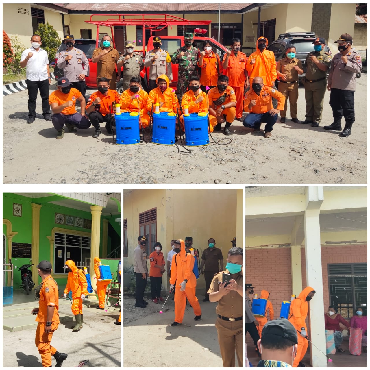 PPKM Akan Diberlakukan di Toba, Tim Satgas Covid Toba Turun Memetakan Lapangan