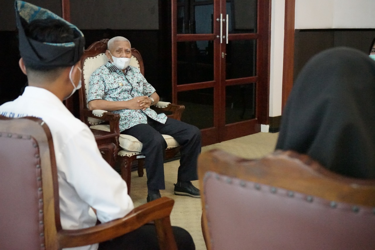 Bupati Asahan Lepas Keberangkatan Siswa Siswi Ke BLK Lembang