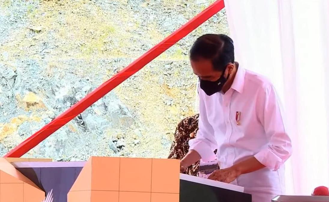 PresidenÂ Jokowi Berharap Bendungan Tukul di Pacitan Bisa Tingkatkan Kesejahteraan Masyarakat