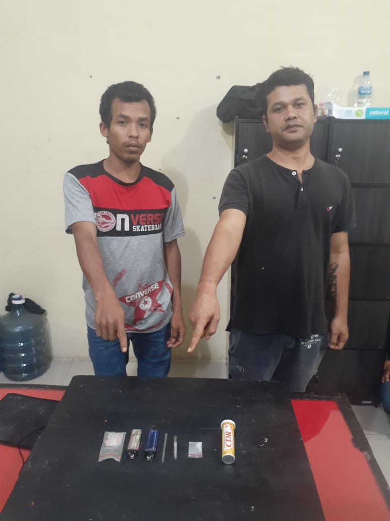 Terkait Penyalah Gunaan Narkoba, Dua Pelaku Diringkus Polisi