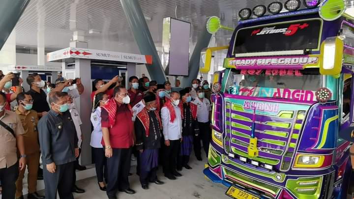 Gubsu ResmikanÂ  Pembukaan Terminal Tipe B Kabanjahe