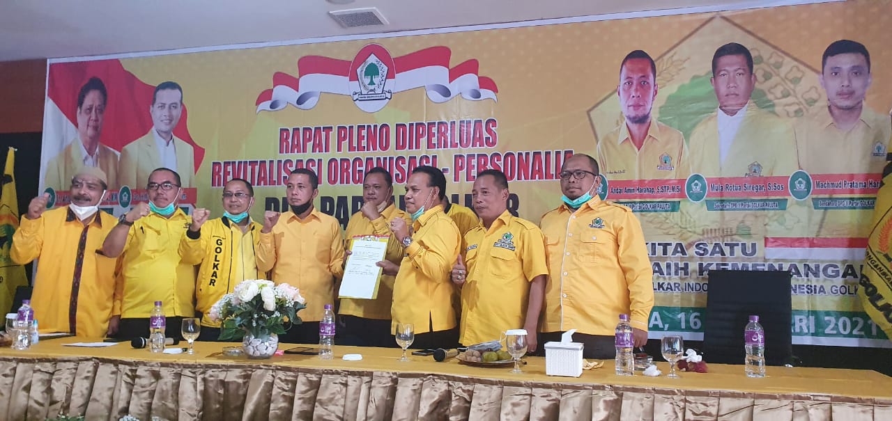 Andar Amin Harahap Bertekad Besarkan Partai Golkar Sumut