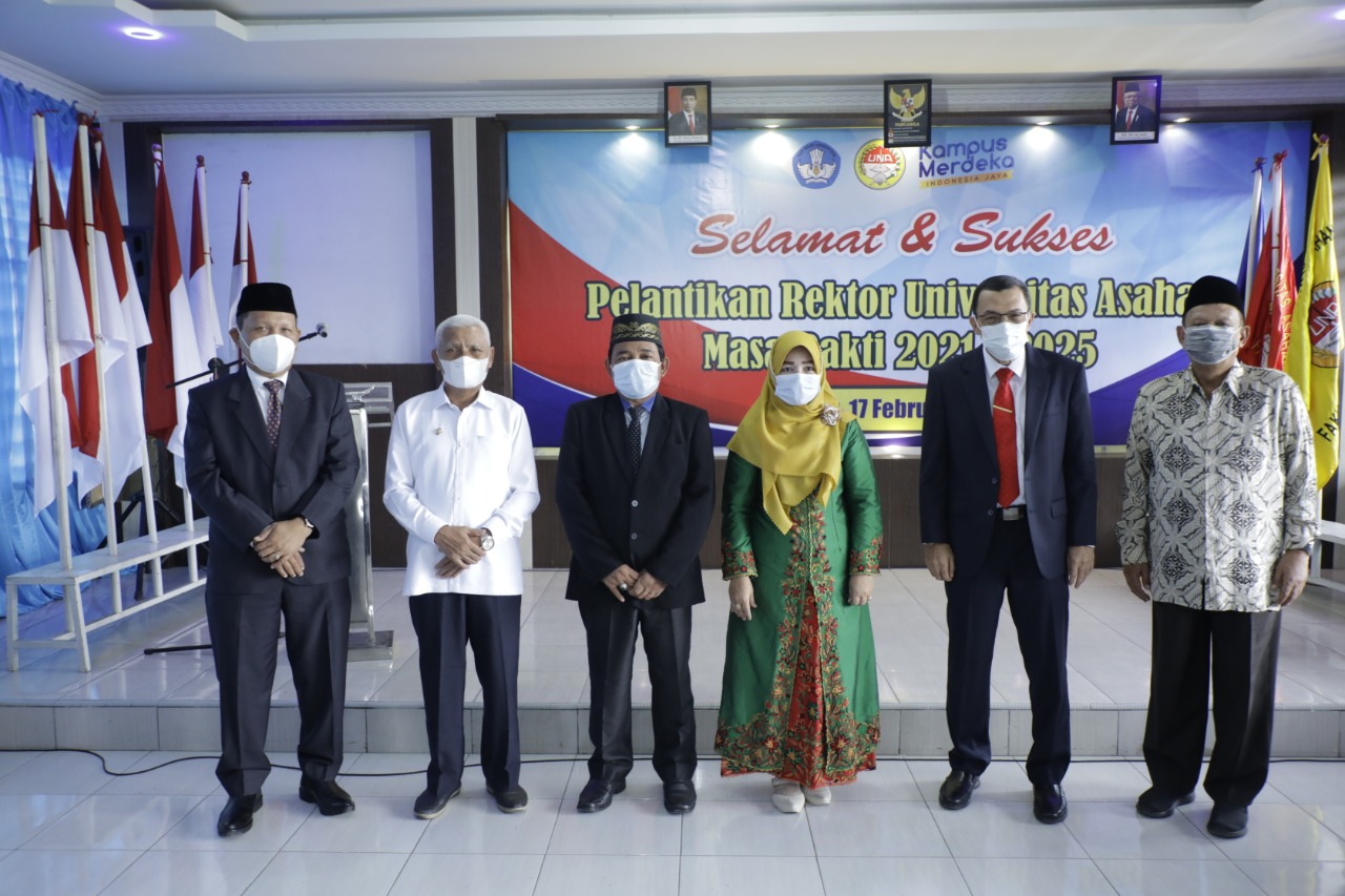 Bupati Asahan Hadiri Pengesahan Prof. Dr. Drs. H. Tri Harsono, MSi Jabat Rektor Uiversitas AsahanÂ  Masa Bakti 2021 â€“ 2025