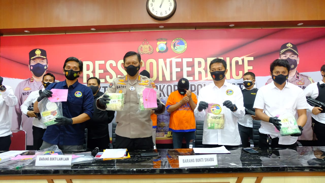Sabu seberat 6 KG Diungkap Direktorat Narkoba Polda Jatim