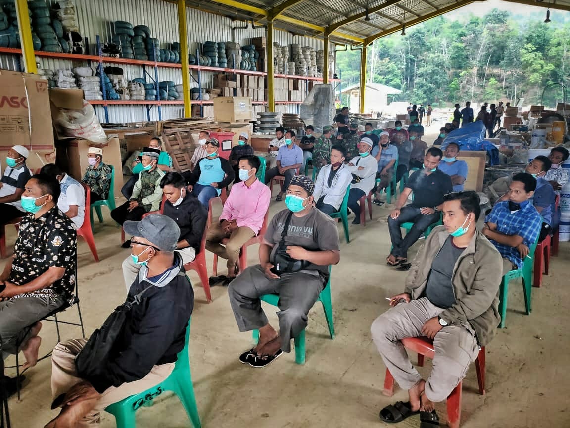 Demi Keamananan Area Kerja, PT SMGP Libatkan Seluruh Unsur Lapisan Masyarakat