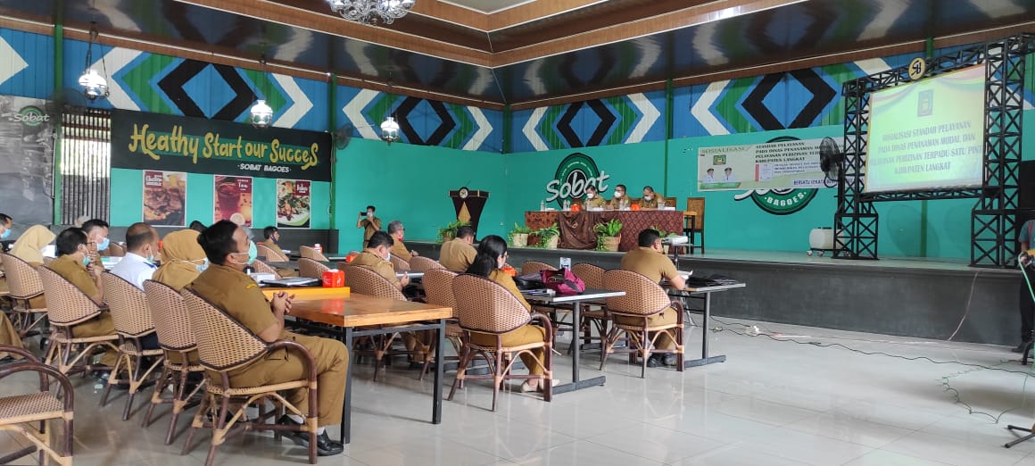 DPMP2TSP Langkat Gelar Sosialiasi Pelayan