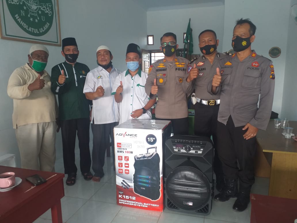 Kapolsek Kota Pinang Silaturahmi dengan Tokoh NU