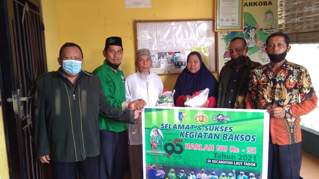 Peringati Harlah NU Ke- 95, PC NU Batubara Bersama Muslimat NUÂ  Bagikan 200 Paket Sembako Kepada Bilal MayitÂ 