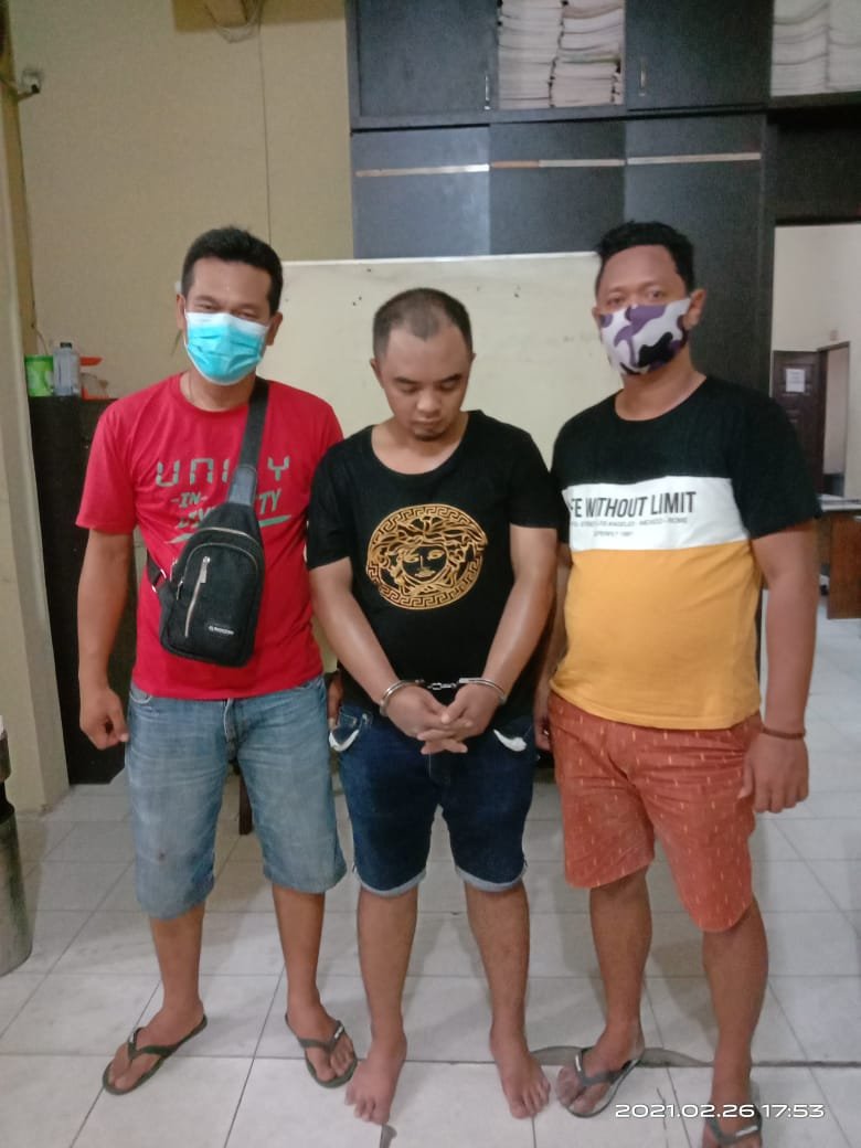 Bersama Barang Bukti 10.30 Gram Shabu, Rahmat alias Ame Diringkus Sat Res Narkoba Polres Tanjung Balai