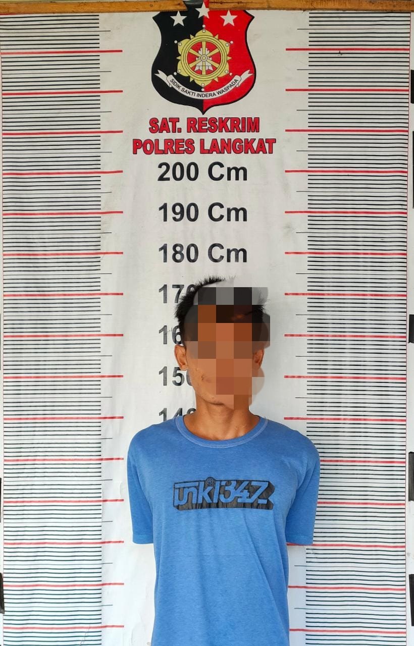 Sempat Melarikan Diri, Andi Akhirnya Diamankan Opsnal Polsek Pangkalan Brandan