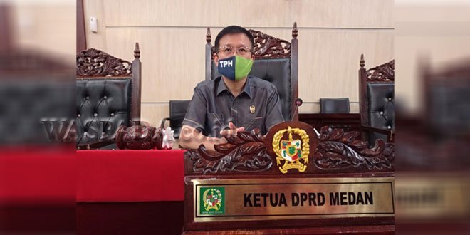 Ketua DPRD Kota Medan Hasyim SE : Pers Garda Terdepan Informasi