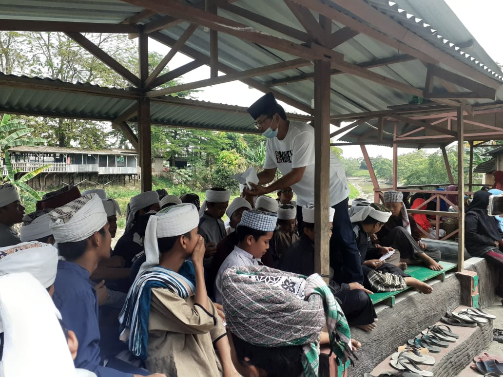 Ketua IKA PMII Sumut Rutin Berbagi dengan Anak Yatim, Ance : Berbuat Baik Itu Penting