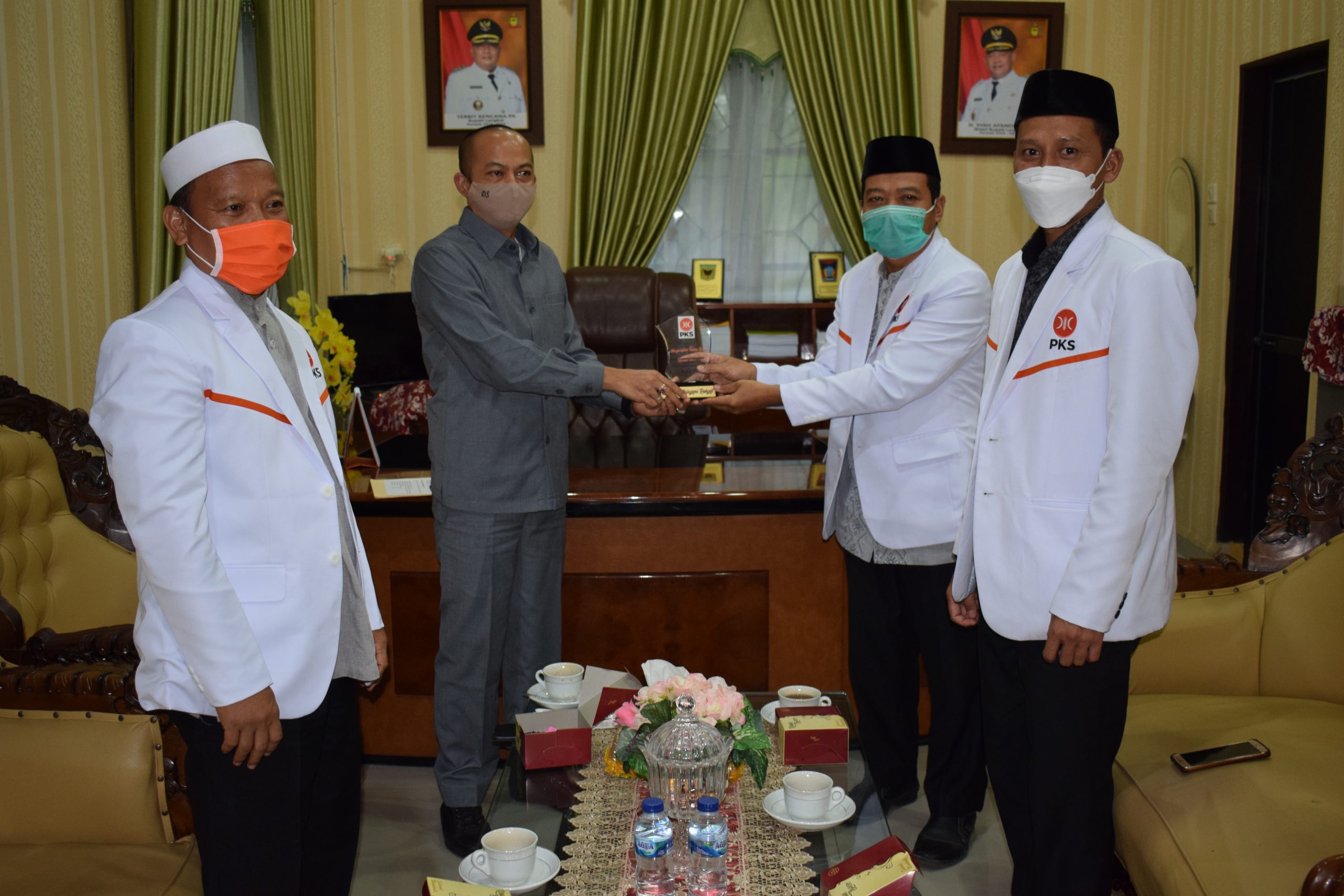Pimpinan DPRD Terima Silaturahim DPD PKS Langkat