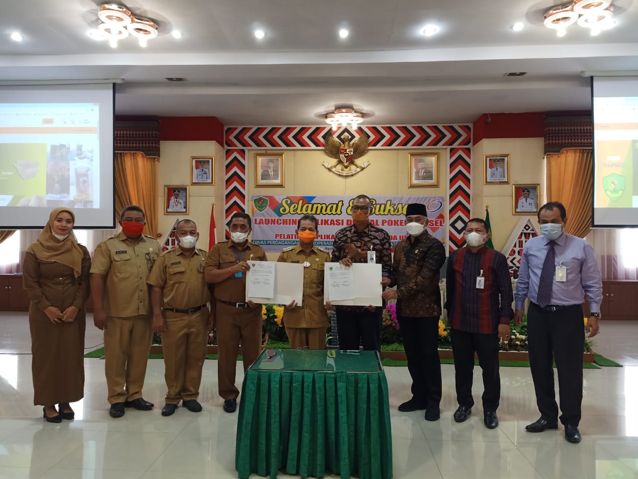 Launching Aplikasi Poken,  Bank Sumut Diminta Terus Mendukung Kemajuan UMKM