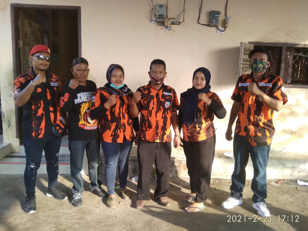 Sahnan Pimpin Ranting Pemuda Pancasila Rantau panjang