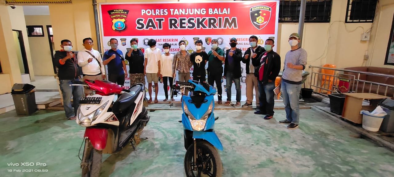 Polres Tanjung Balai Ungkap Kasus Tindak Pidana dengan Pemberatan, 1 dari 4 Pelaku Ditembak