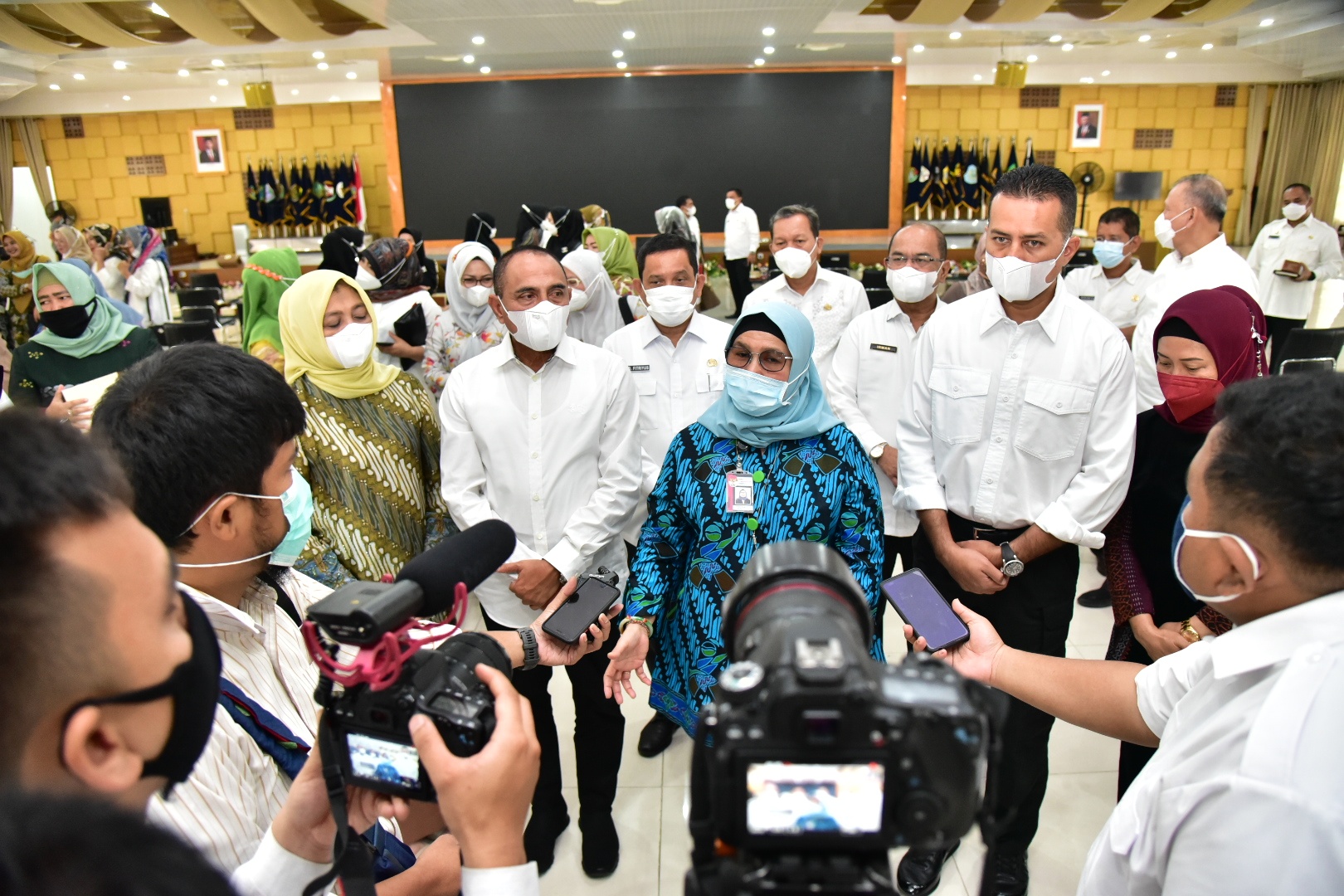 KPK Sosialisasi Pencegahan Korupsi Kepada Kepala OPD dan Istri, Ini Peringatan Edy Rahmayadi kepada OPD