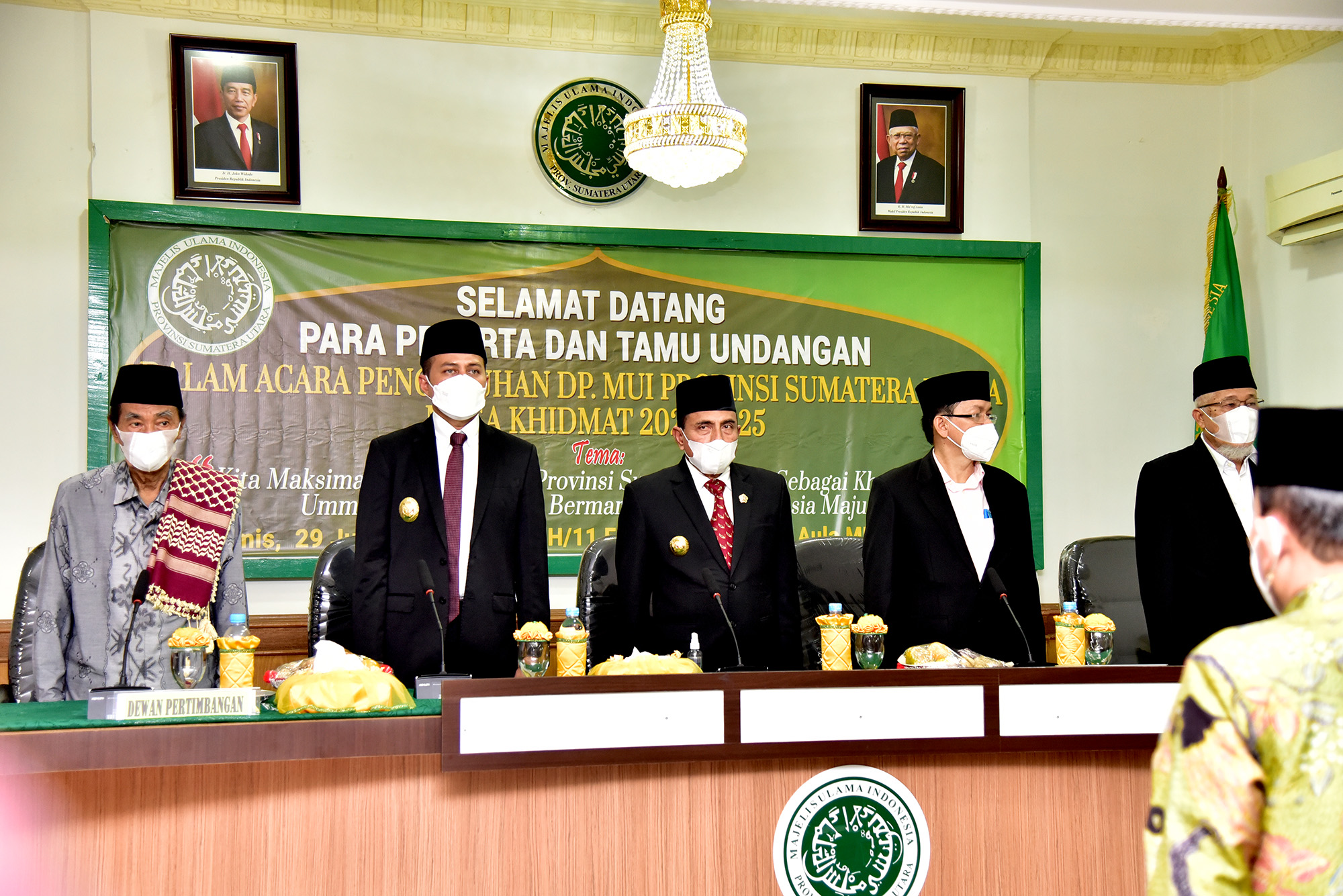 Edy Rahmayadi minta Ulama  Tidak Sungkan Beri Saran dan Masukan